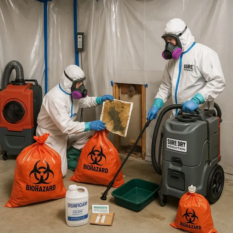 Contaminated Water Handling Protocols process in Shakopee, MN